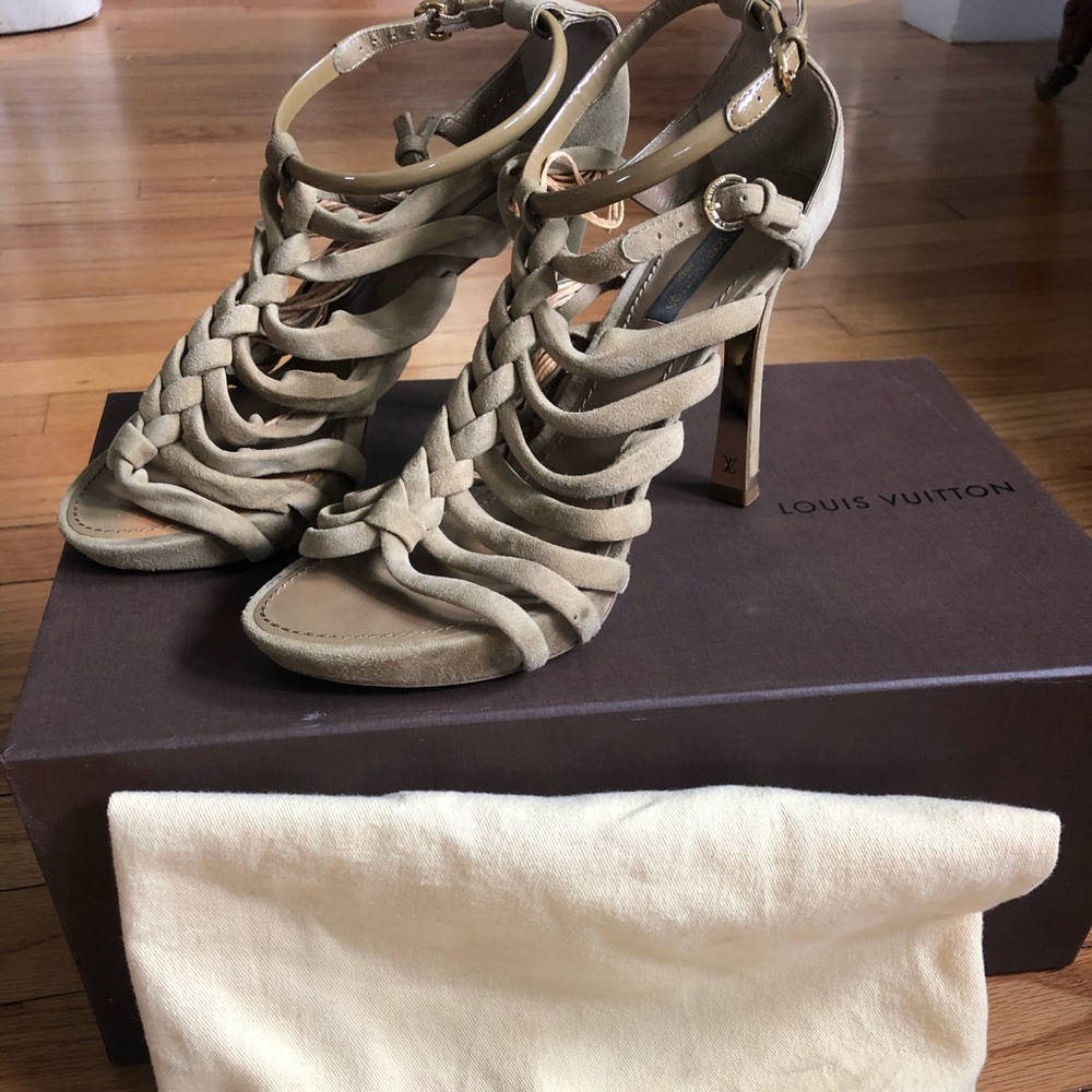 Louis Vuitton Mabillon Strappy Heels